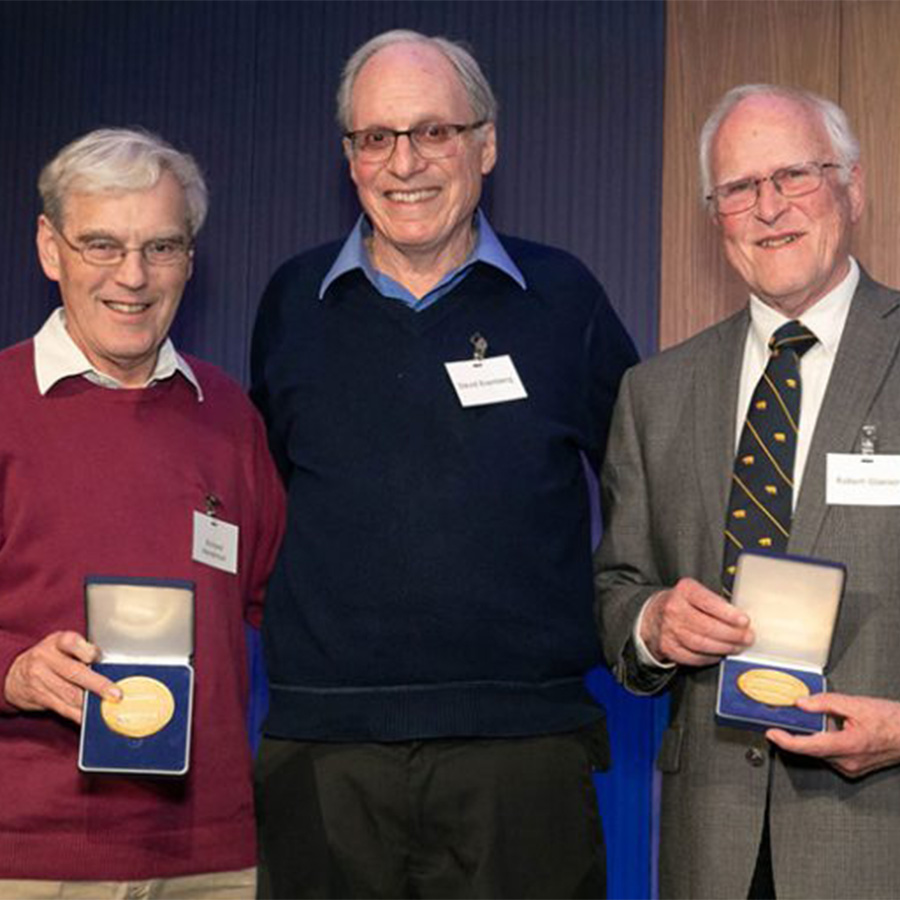 2018 – Professor Emeritus Robert Glaeser, UC Berkeley, and Nobel Laureate Dr. Richard Henderson, MRC Laboratory of Molecular Biology